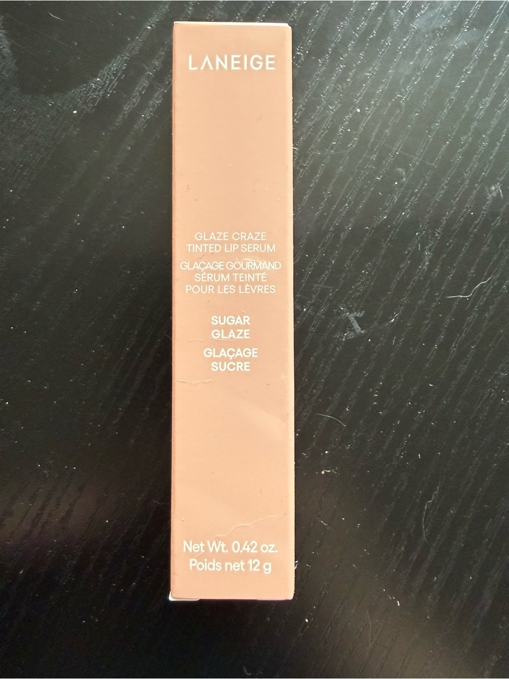 LANEIGE Glaze Craze Tinted Lip Serum in Sugar Glaze Nude Brown